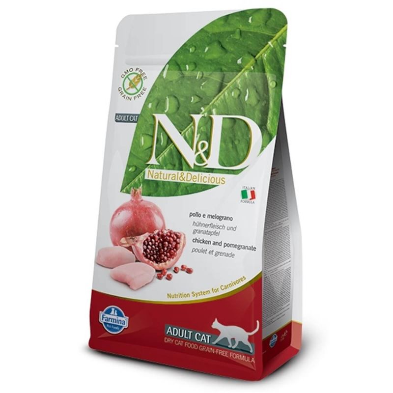 N&D PRIME CAT CHICKEN & POMEGRANATE ADULT 1,5 KG